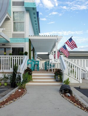 Fachada de la propiedad