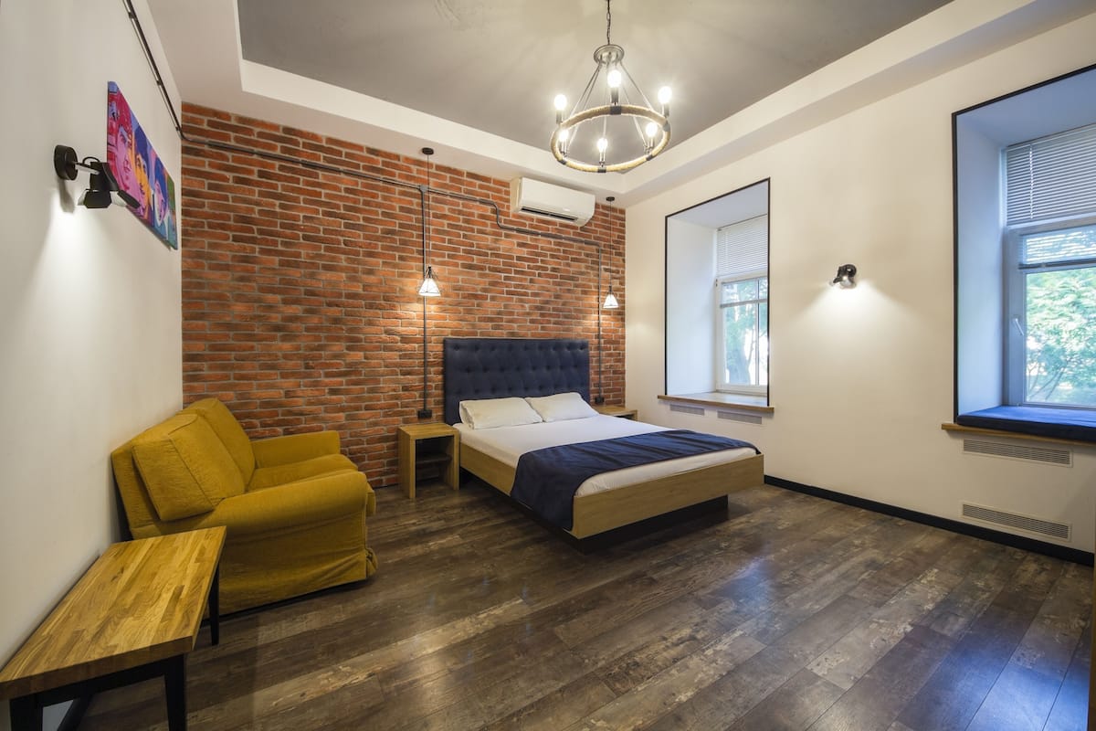 Loft Design Apartment - Desyatynnyi Ln, 7 | 1 bedroom, premium bedding, laptop workspace, soundproofing
