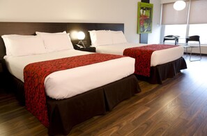 Premium bedding, pillowtop beds, minibar, in-room safe