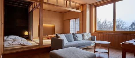 Minibar, coffres-forts dans les chambres, décoration personnalisée