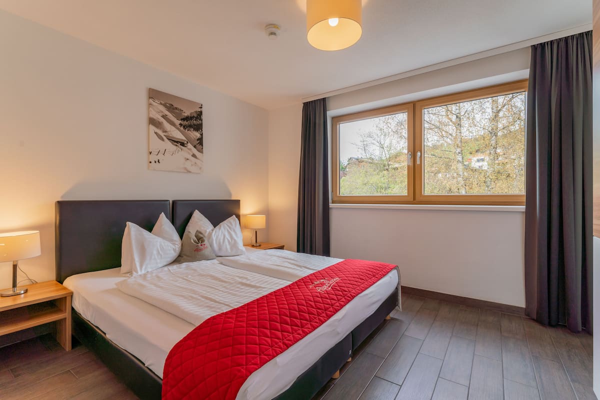 1 habitación y ropa de cama hipoalergénica