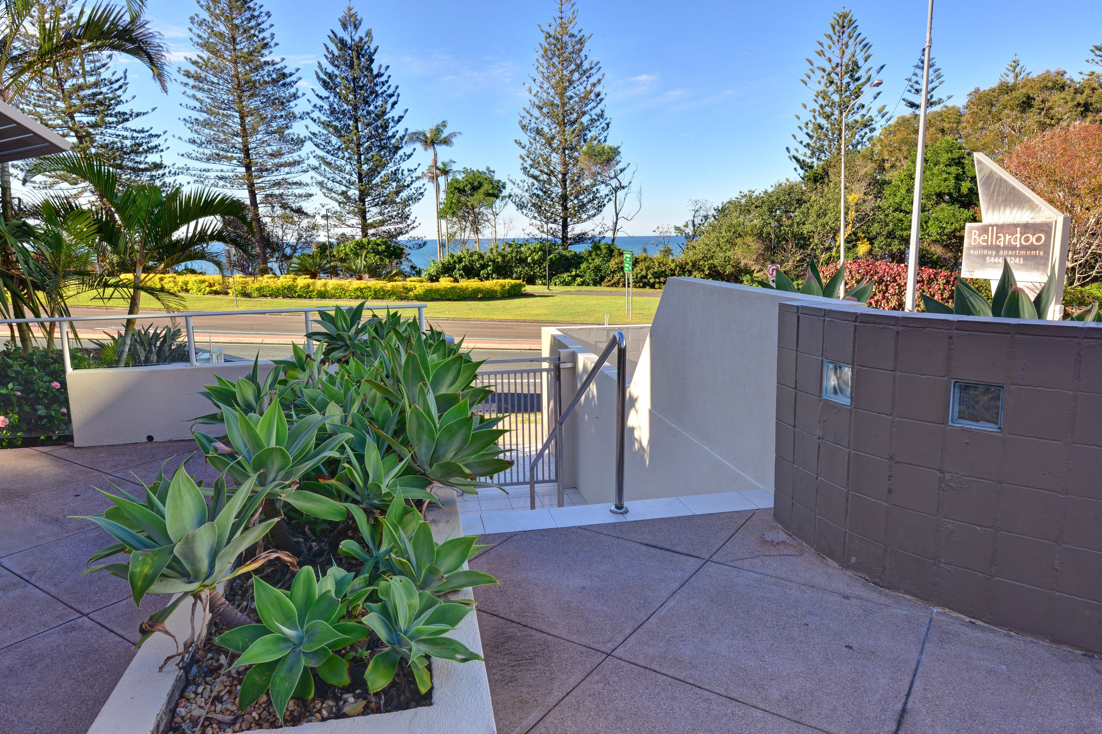 Entrada da propriedade