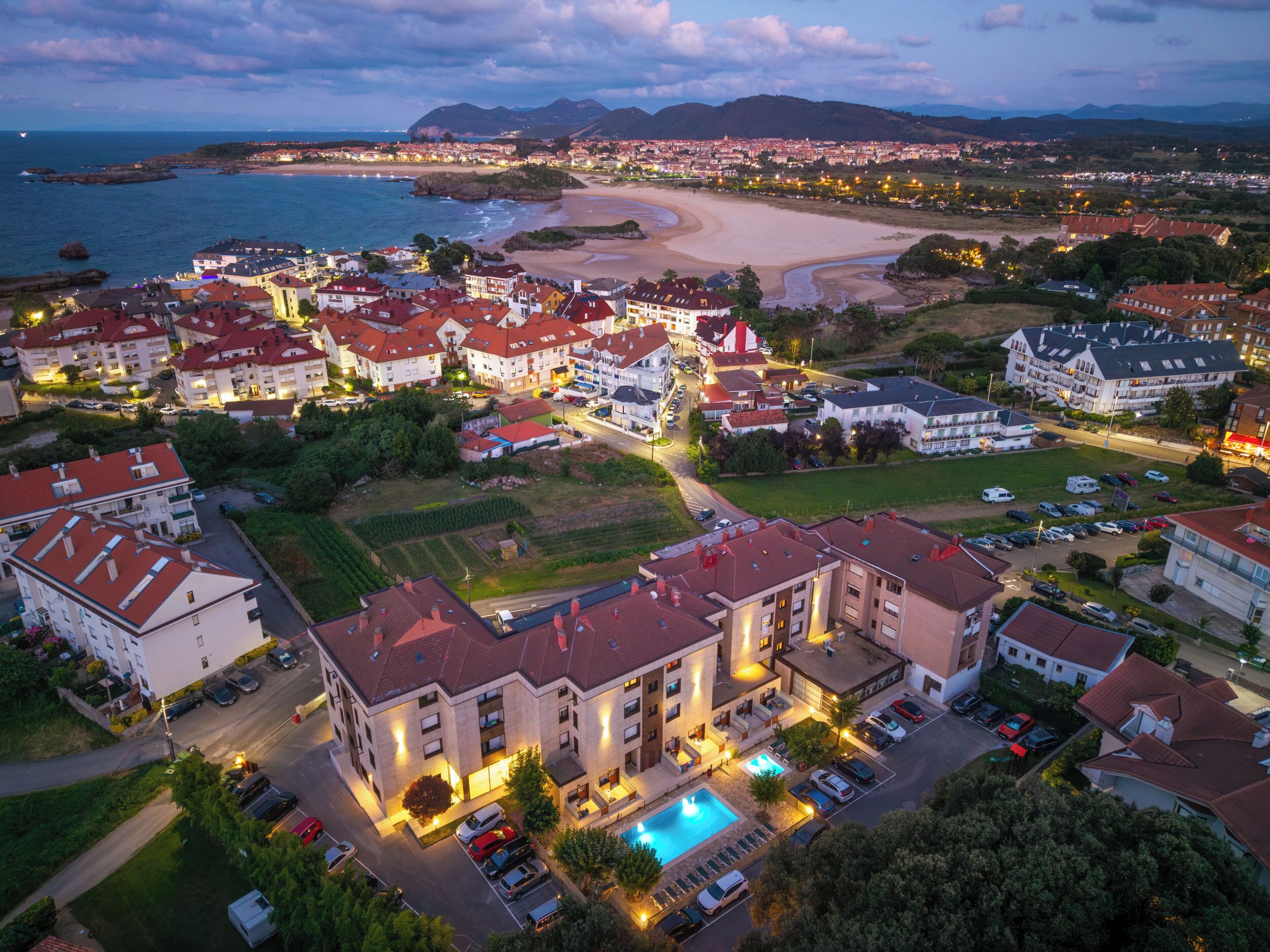 Fachada da propriedade