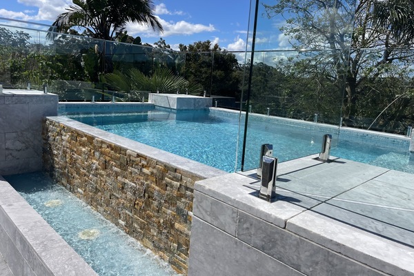 Seasonal outdoor pool