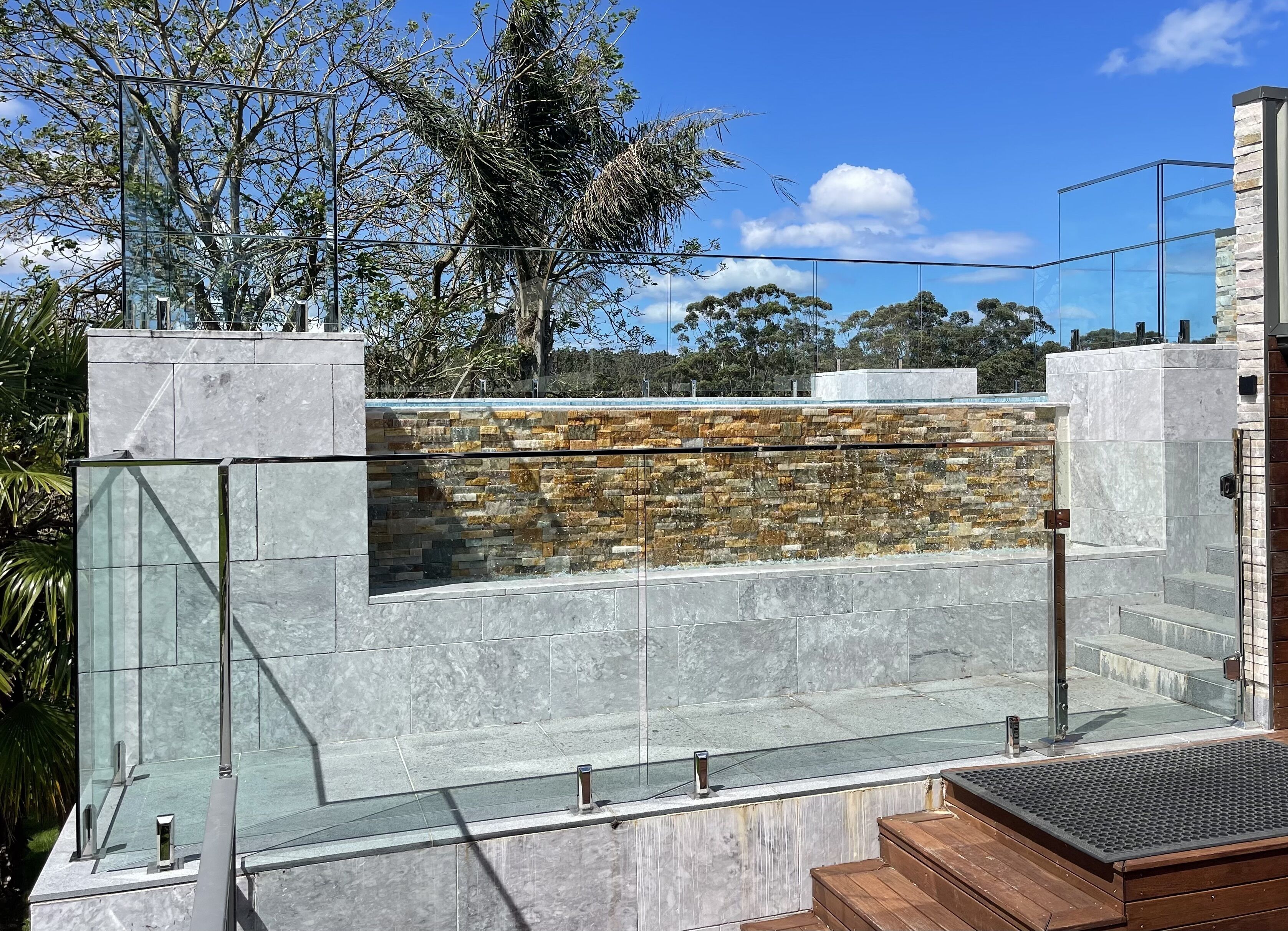 Seasonal outdoor pool