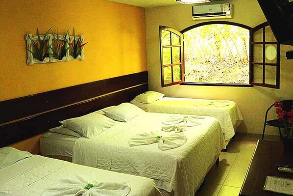 Wifi gratis y ropa de cama