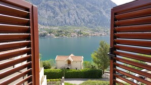Double Room, Sea View | Hypo-allergenic bedding, down comforters, minibar, in-room safe - Hotel Galia (Kotor)