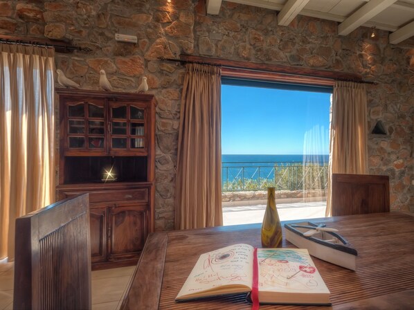 Superior Villa, 2 Bedrooms, Sea View (Artemis) | Private kitchen