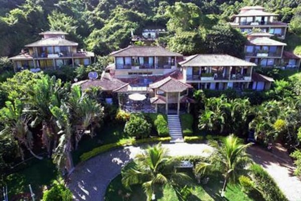 Majoituspaikan julkisivu