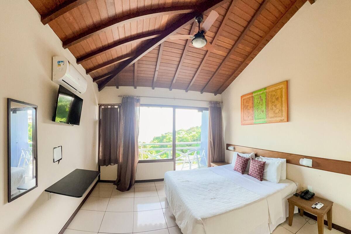 Caja de seguridad en la habitación, wifi gratis y ropa de cama 