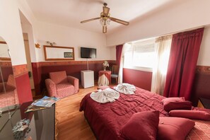 Minibar, in-room safe, desk, rollaway beds
