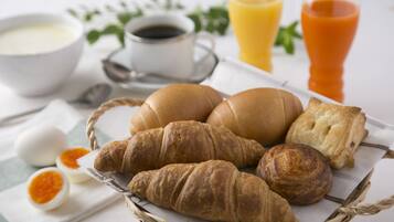 Daily continental breakfast for a fee
