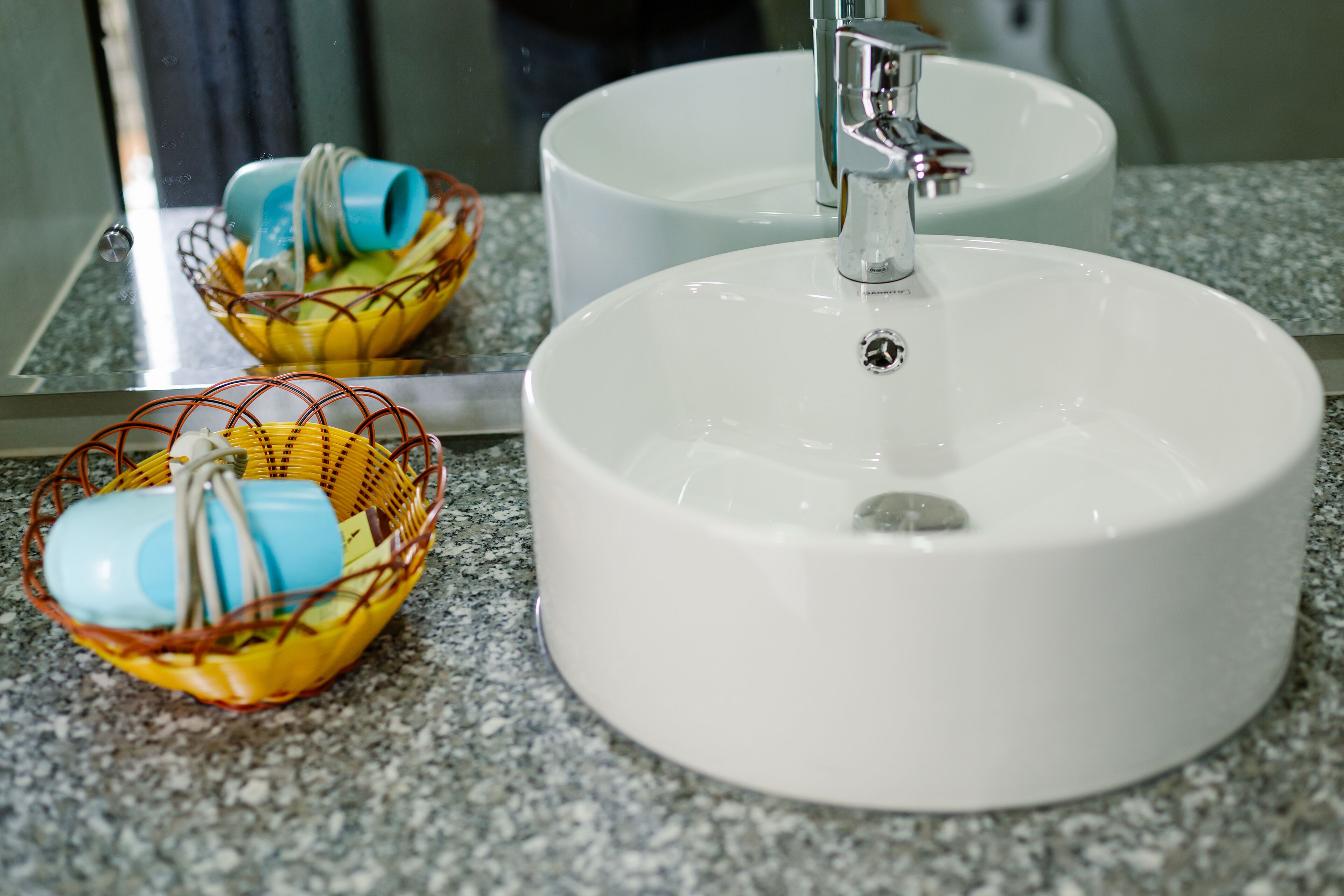 shower, rainfall showerhead, designer toiletries, hair dryer