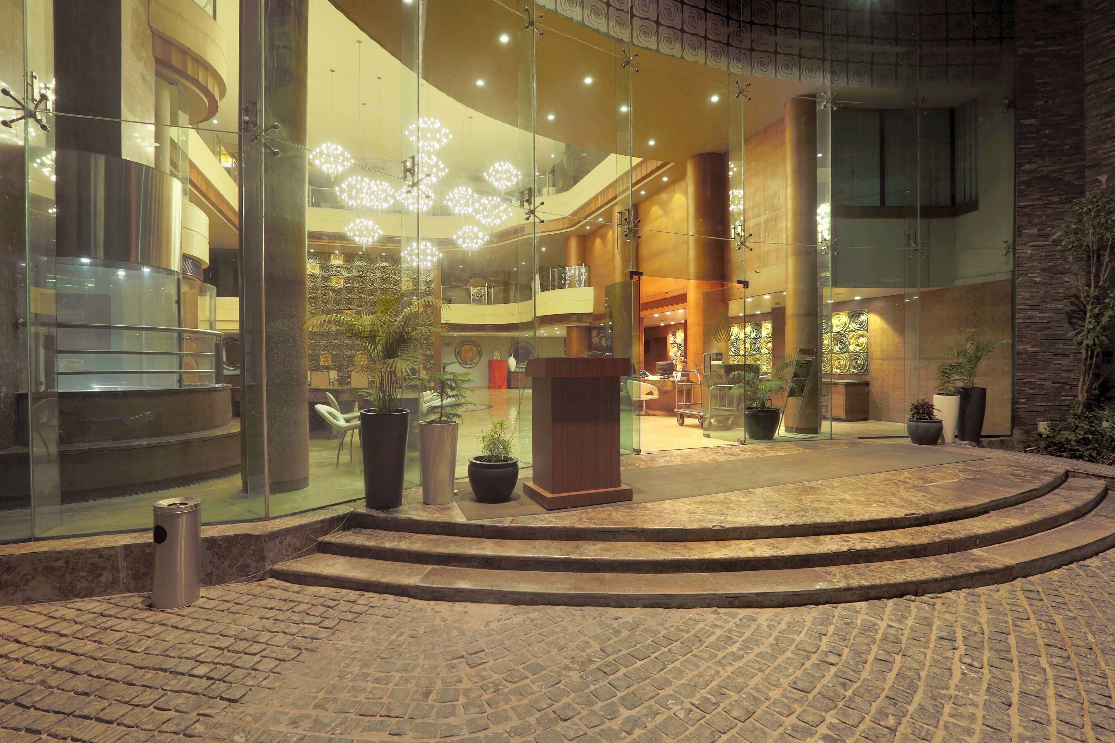 Entrada de la propiedad