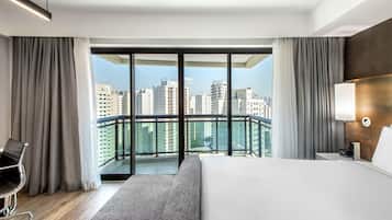1 bedroom, Egyptian cotton sheets, premium bedding, minibar