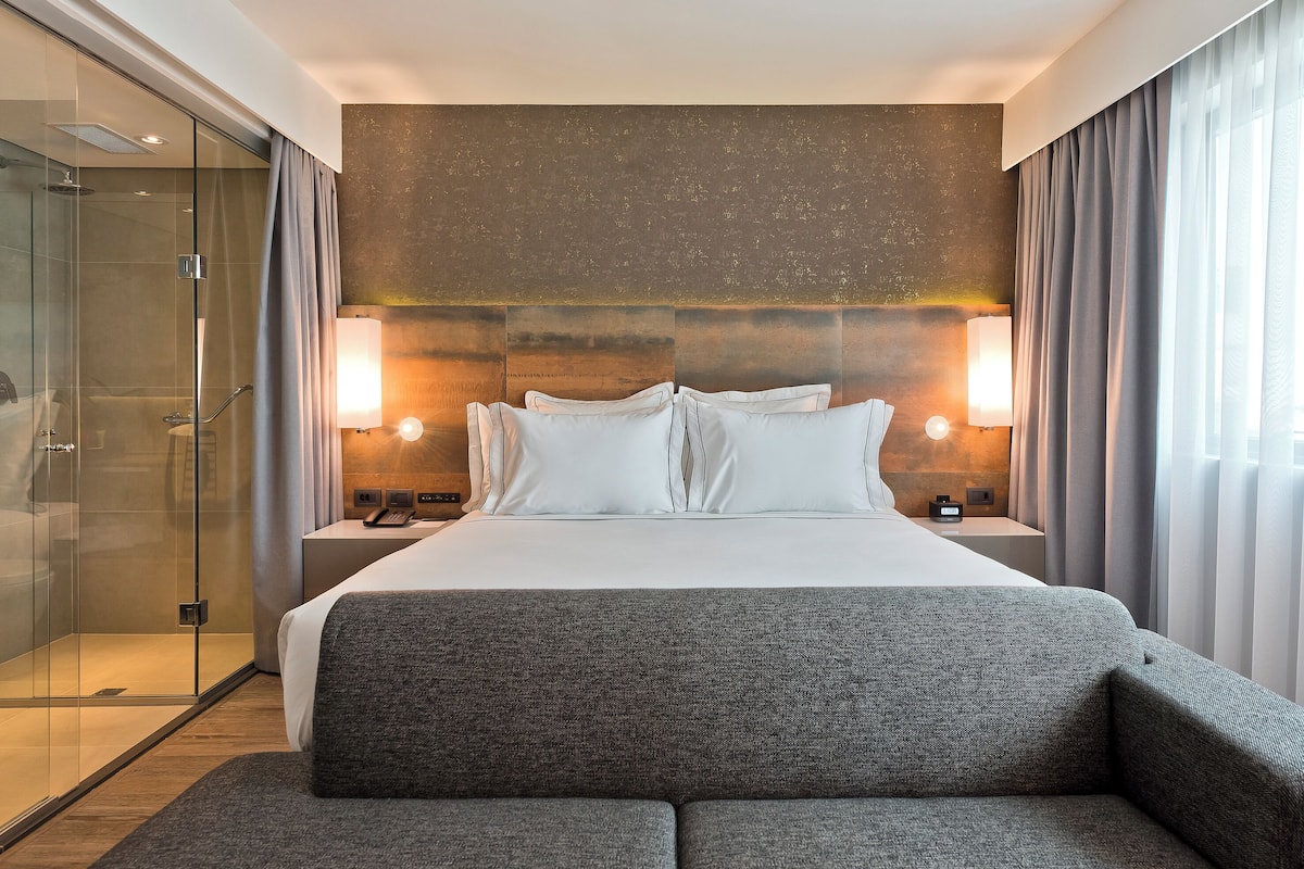 1 habitación, sábanas de algodón egipcio y ropa de cama de alta calidad