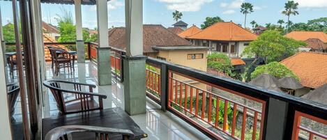 Façana frontal de l'allotjament