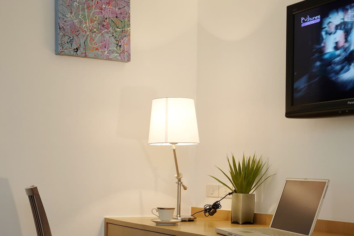Standard Twin Room | Una cassaforte in camera, una scrivania, Wi-Fi gratuito