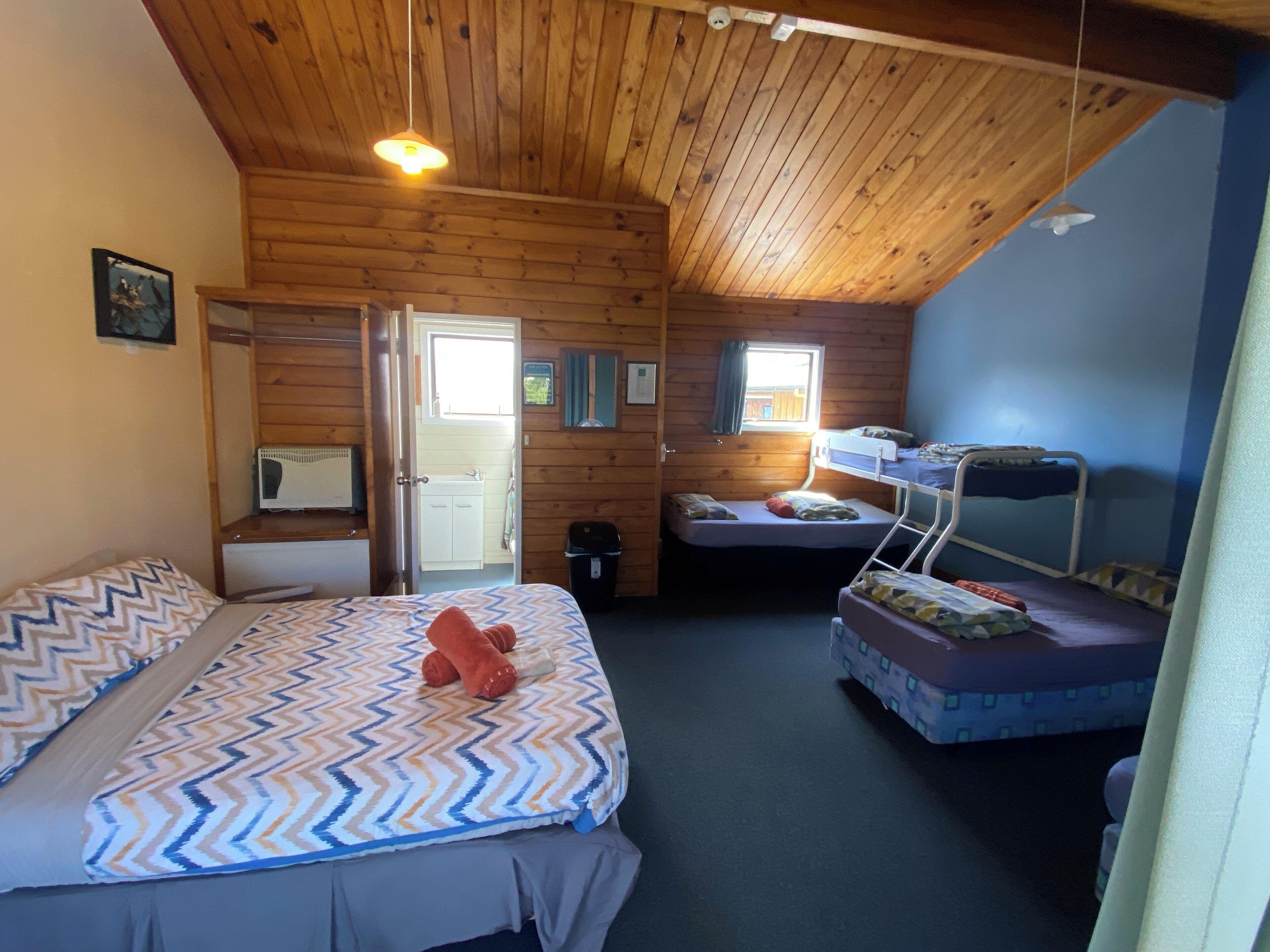 Individually decorated, individually furnished, iron/ironing board