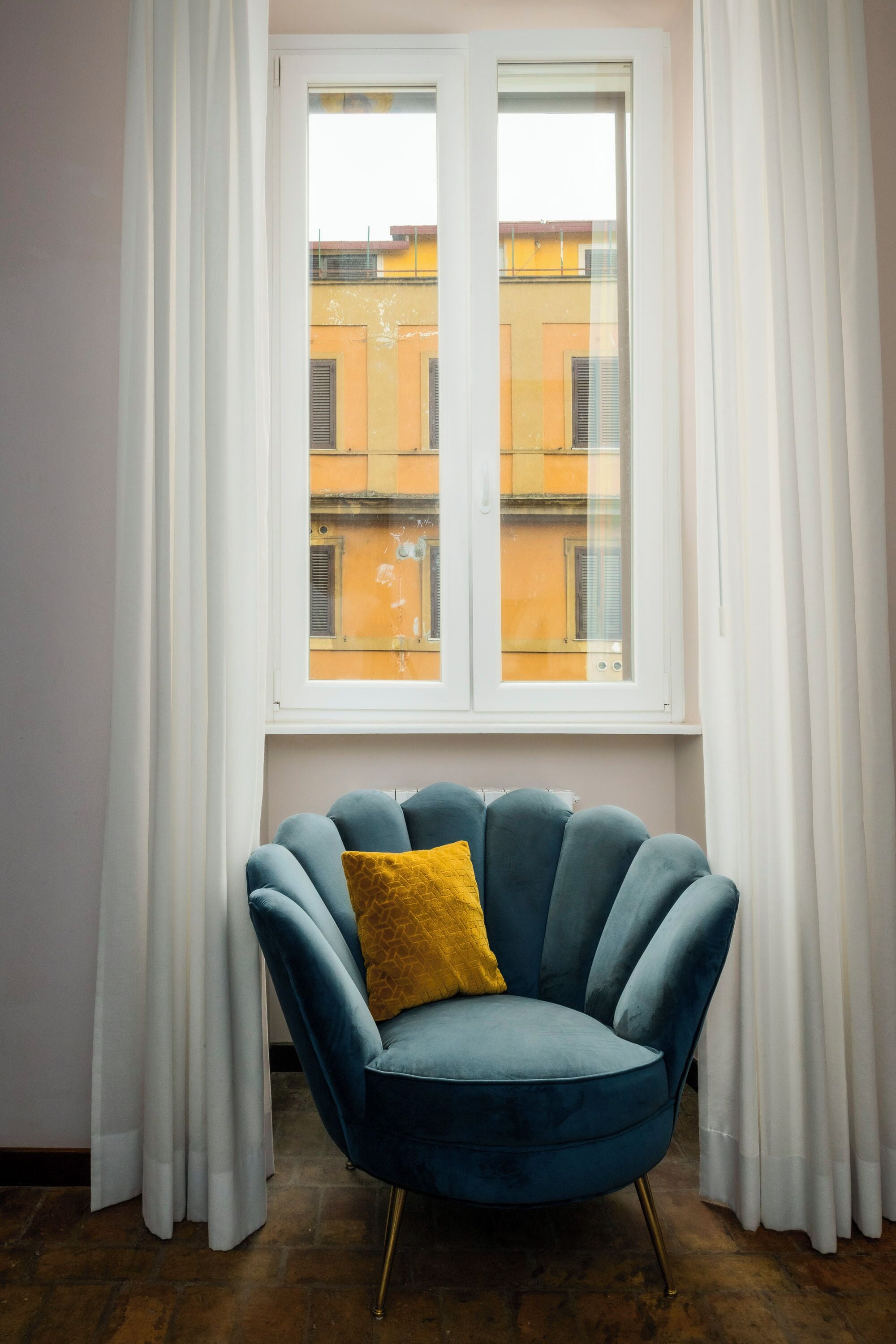 Suite, Annex Building ( Via Cavour 96 ) | Living area | 55-inch flat-screen TV with cable channels