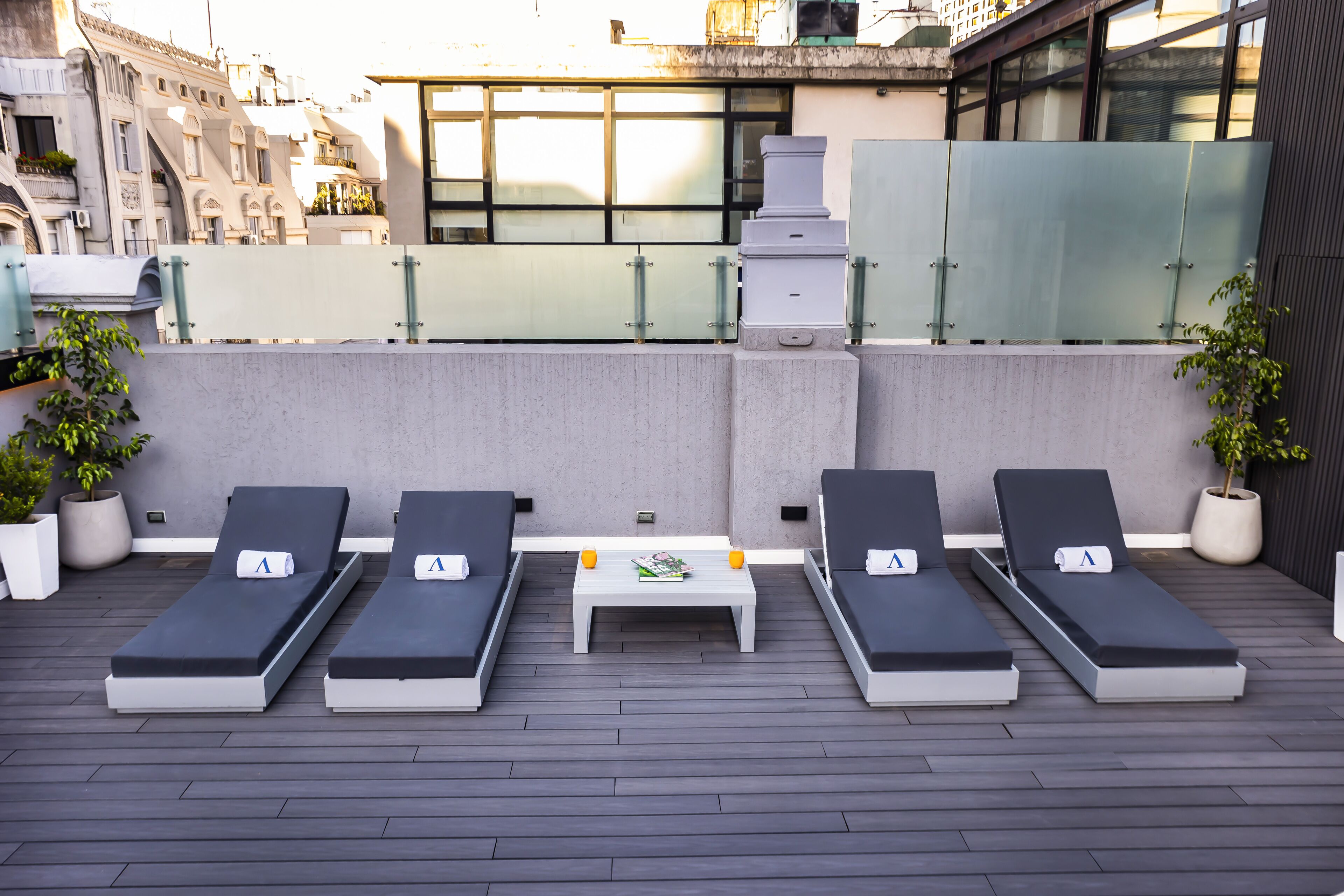 rooftop terrace