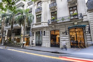 Façade de l’hébergement