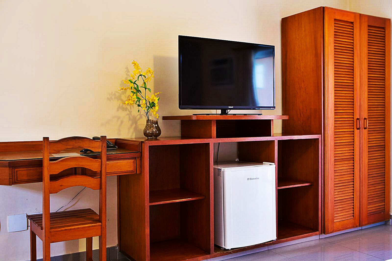 suite, jetted tub | television