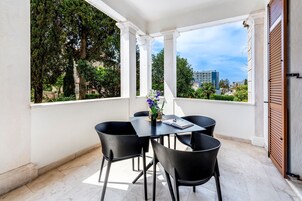 Quarto casal luxo, sacada | Vista da sacada