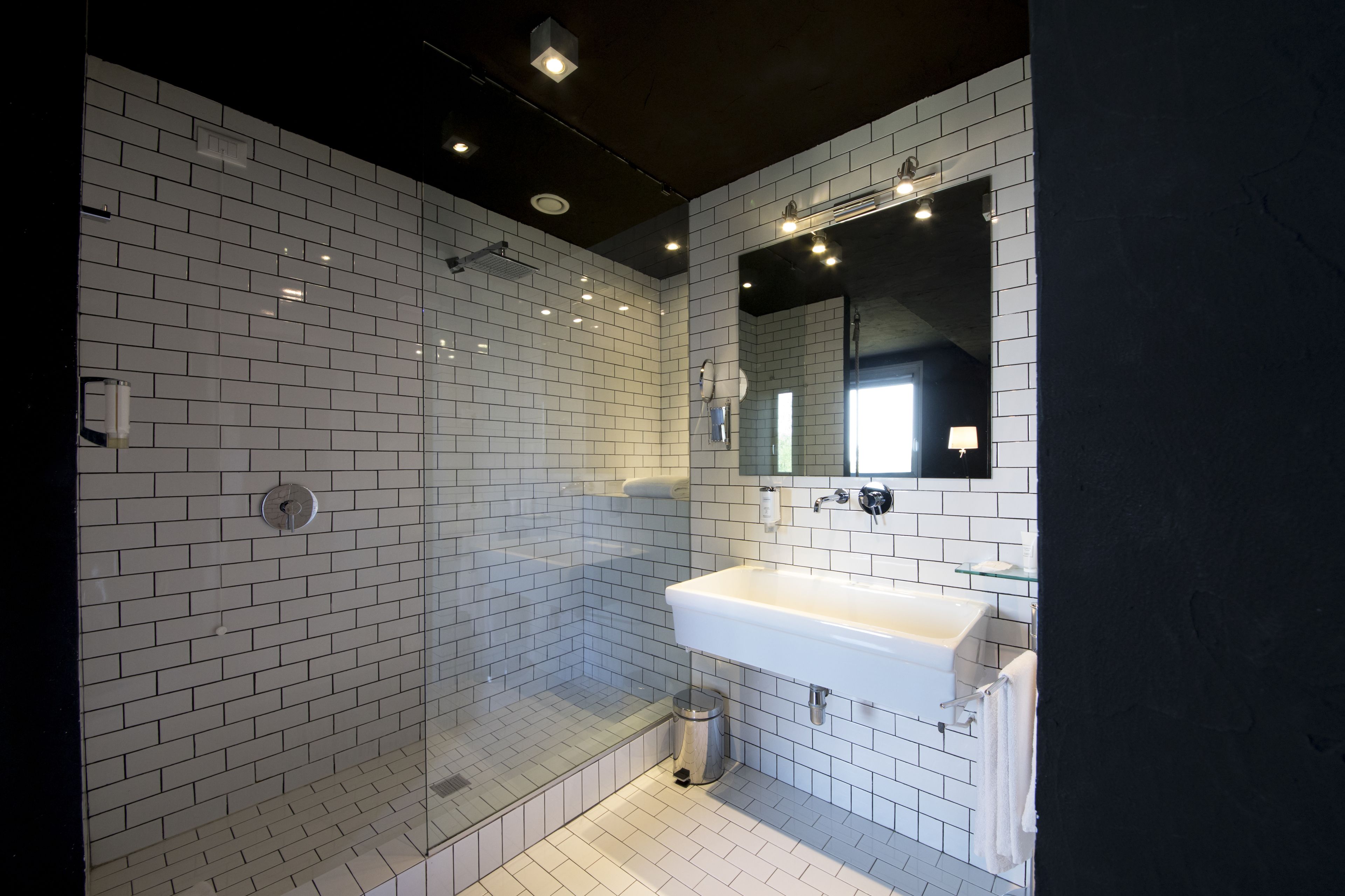 rainfall showerhead, free toiletries, hair dryer, bidet