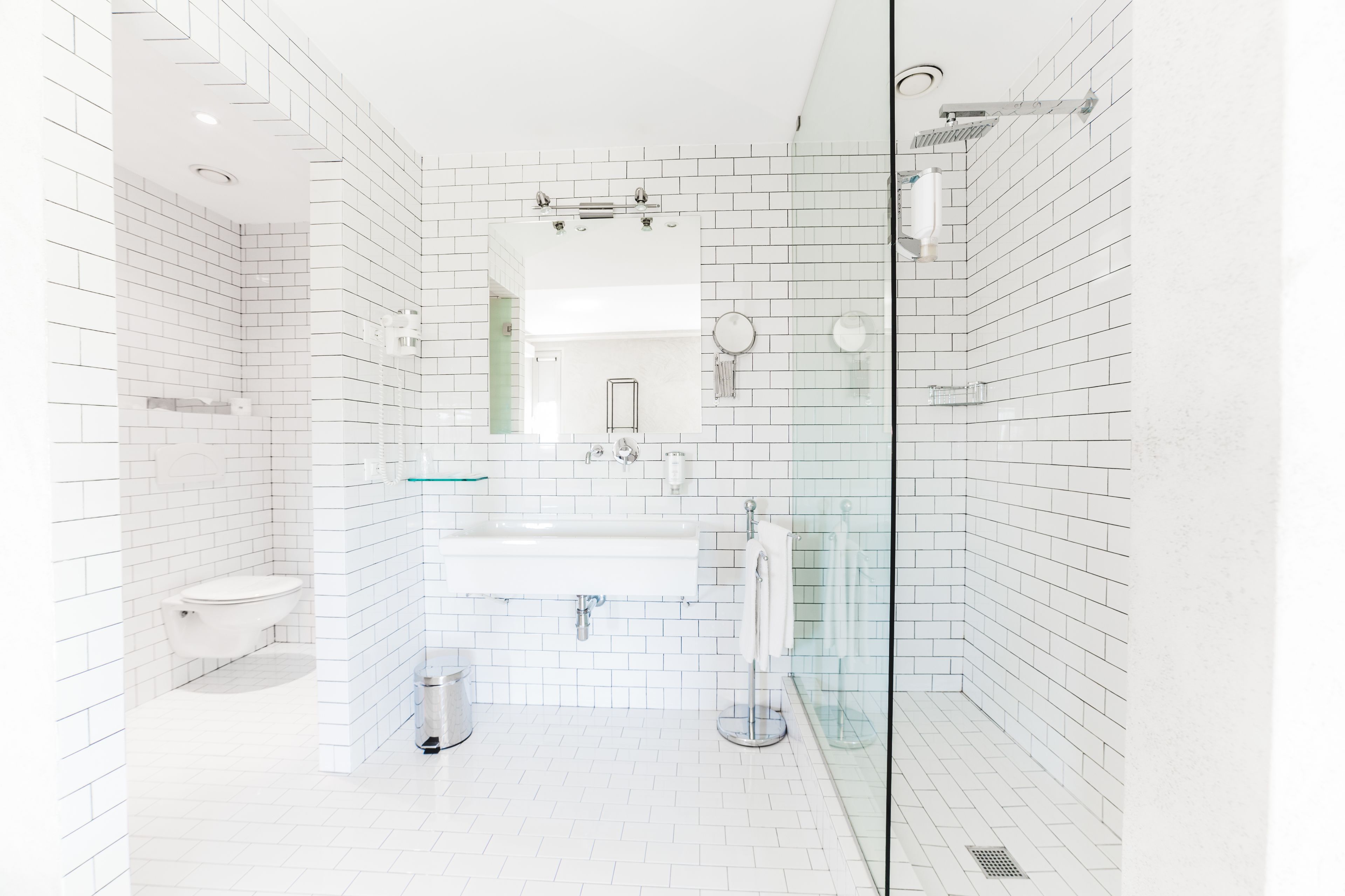 Een regendouche, gratis toiletartikelen, een haardroger, een bidet
