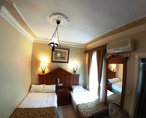 Standard Double Room, 1 Bedroom | Bathroom | Shower, free toiletries, hair dryer, slippers