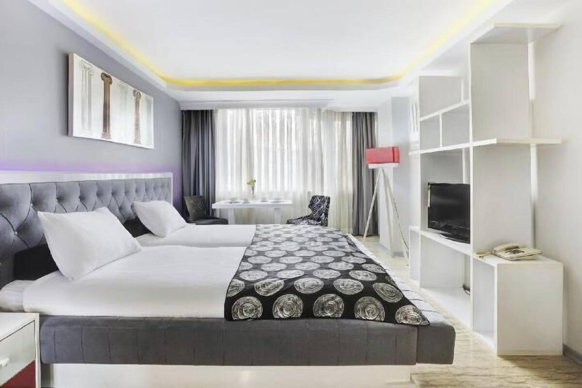 Hochwertige Bettwaren, Pillowtop-Betten, Minibar, Zimmersafe