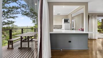 Deluxe Villa, 2 Bedrooms | Private kitchen | Full-size fridge, microwave, electric kettle, toaster