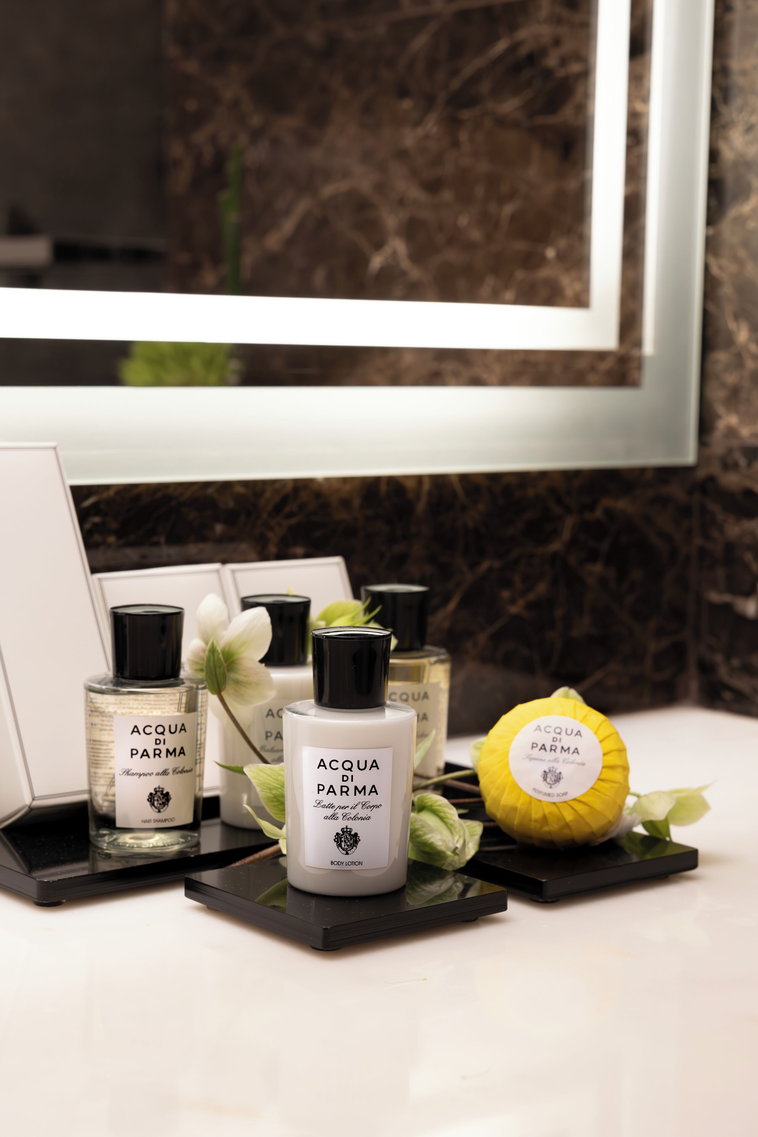 rainfall showerhead, free toiletries, hair dryer, bathrobes