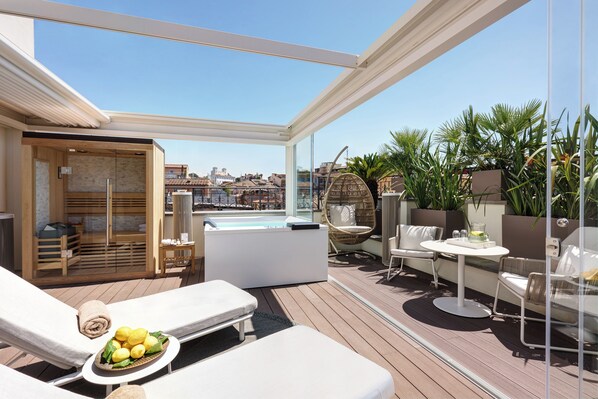 Spa Suite View | Tina de hidromasaje