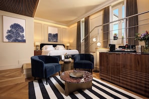 Spa Suite View | Ylelliset vuodevaatteet, untuvapeitot, pillowtop-patjalliset sängyt