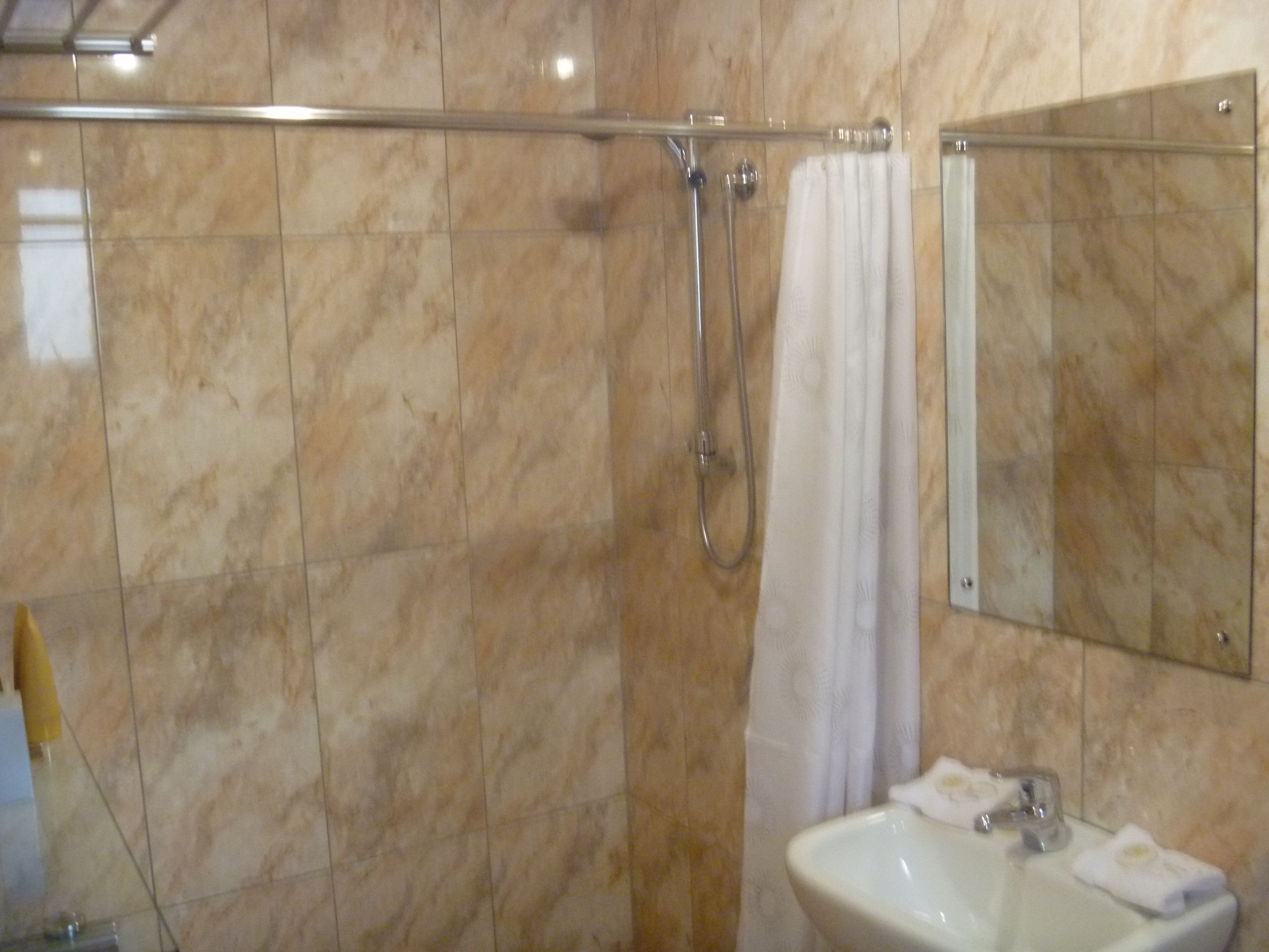 Double or Twin Room | Bathroom | Shower, free toiletries, hair dryer, bathrobes