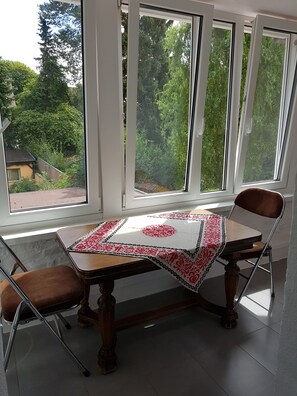 Comfort kamer, 1 twee- of 2 eenpersoonsbedden | Uitzicht vanuit de kamer