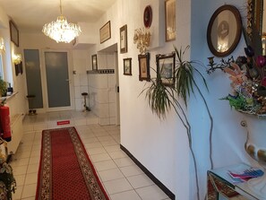 Interior entrance