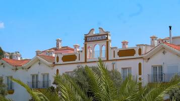 Façade de l’hébergement