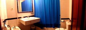 Double or Twin Room | Bathroom | Bathtub, deep-soaking bathtub, free toiletries, hair dryer