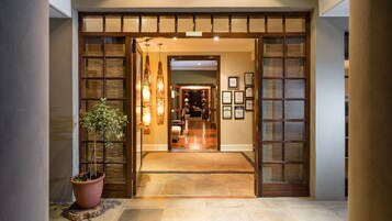 Entrada de la propiedad