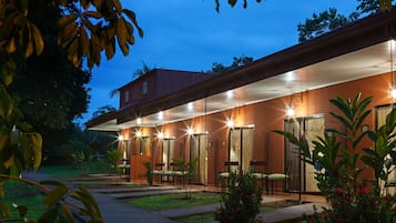 Front of property - evening/night