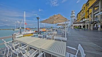 Utsikt fra overnattingsstedet