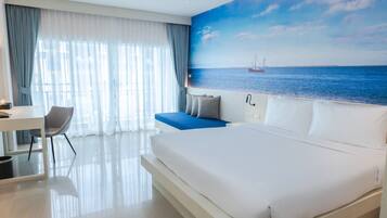 Deluxe Renovated Pool View | In-room safe, desk, free WiFi, bed sheets