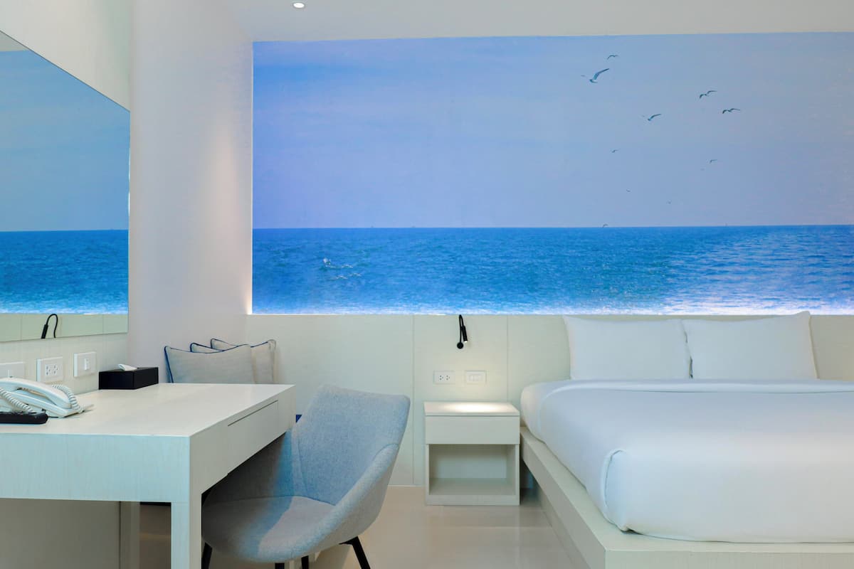 Superior | Een kluis op de kamer, een bureau, gratis wifi, beddengoed