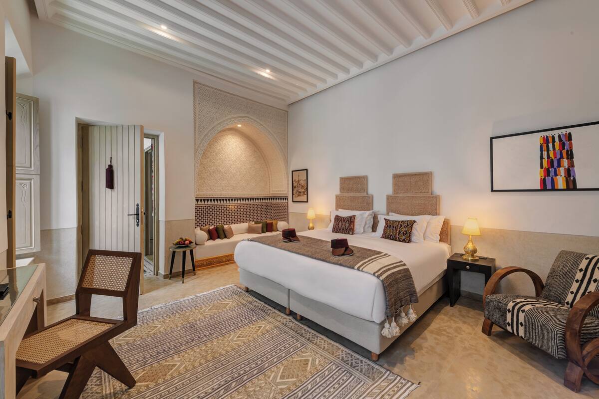 1 chambre, draps en coton égyptien, literie de qualité supérieure