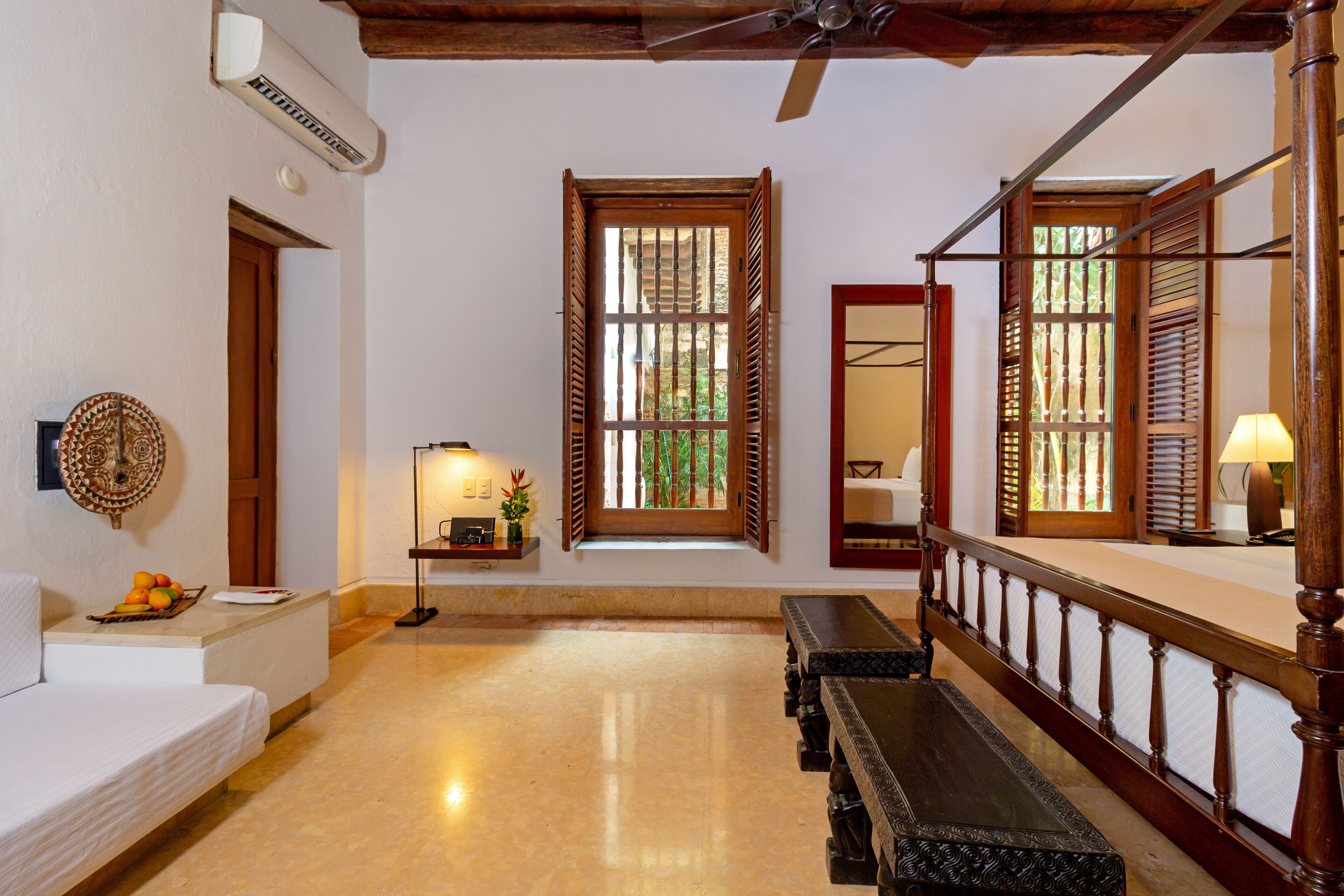 luxury suite | frette italian sheets, minibar, in-room safe, individually decorated