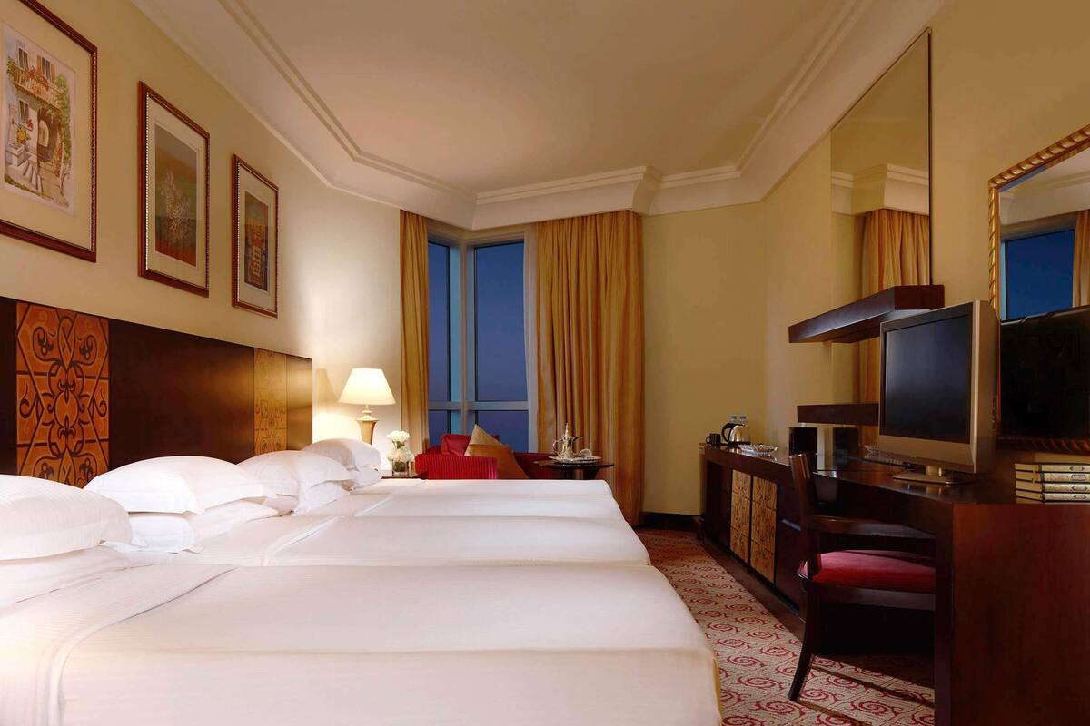 Classic Room, 4 Single Size Beds, City View | Egyptian cotton sheets, premium bedding, Select Comfort beds, minibar