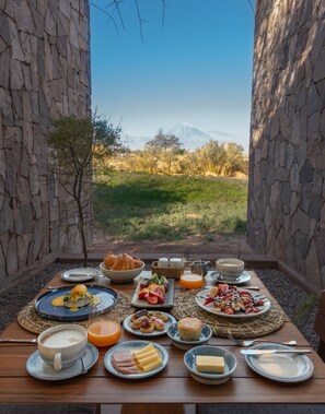 Desayuno completo incluido todos los días